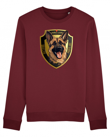 OBIECTIV PROTEJAT - GERMAN SHEPERD Burgundy