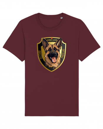 OBIECTIV PROTEJAT - GERMAN SHEPERD Burgundy