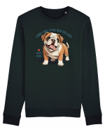 I DIDN`T FART, MY ASS BLEW YOU A KISS - BULLDOG ENGLEZ Bluză mânecă lungă Unisex Rise