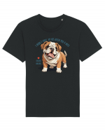 I DIDN`T FART, MY ASS BLEW YOU A KISS - BULLDOG ENGLEZ Tricou mânecă scurtă Unisex Rocker