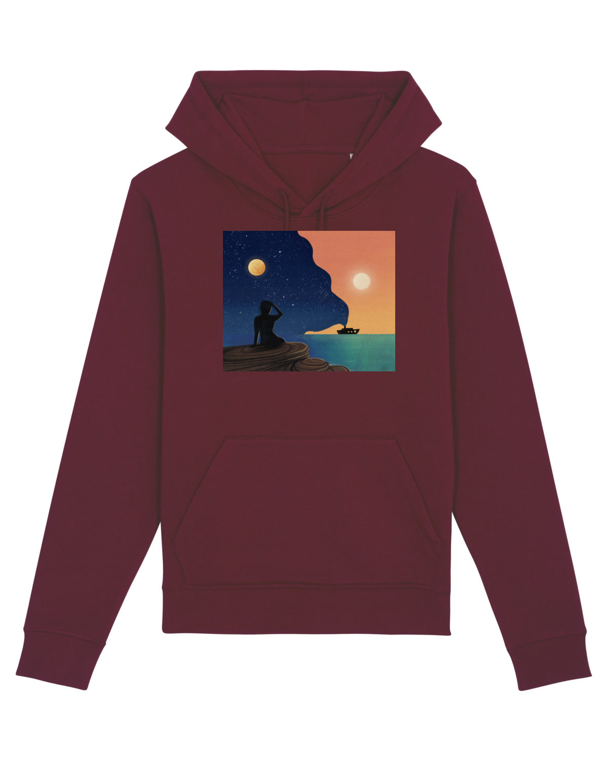 Hanorac Unisex Drummer Burgundy