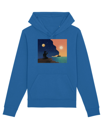 Sunset by the beach Royal Blue