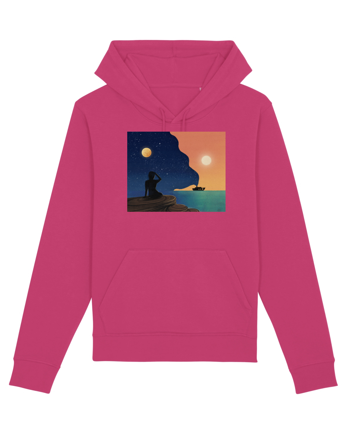 Hanorac Unisex Drummer Raspberry