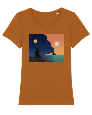 Sunset by the beach Roasted Orange