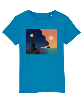Sunset by the beach Azur