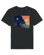 Sunset by the beach Tricou mânecă scurtă Unisex Rocker