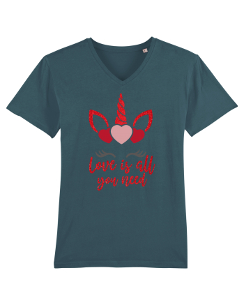 Love Is All You Need Unicorn Valentine Stargazer