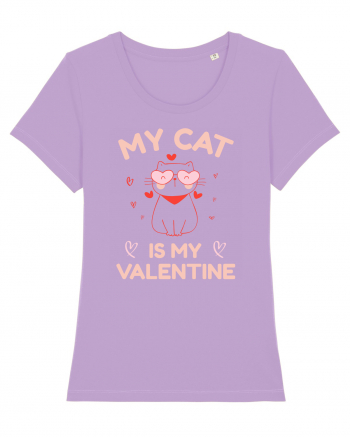 My Cat Is My Valentine Lavender Dawn