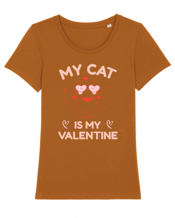 My Cat Is My Valentine Roasted Orange