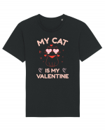 My Cat Is My Valentine Tricou mânecă scurtă Unisex Rocker