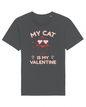 My Cat Is My Valentine Anthracite