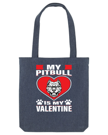 My Pitbull Is My Valentine Midnight Blue