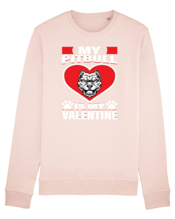 My Pitbull Is My Valentine Candy Pink