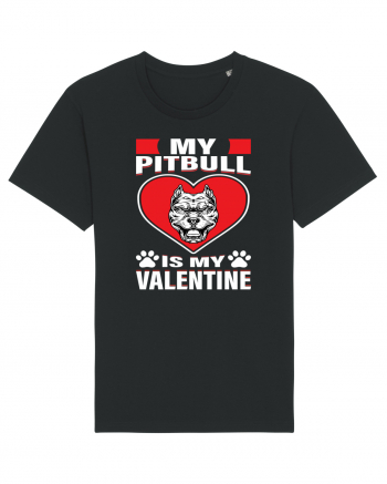 My Pitbull Is My Valentine Black