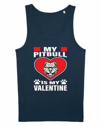 My Pitbull Is My Valentine Navy