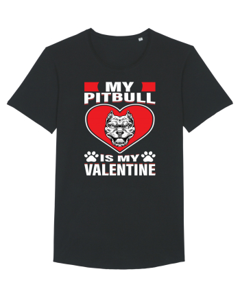 My Pitbull Is My Valentine Black