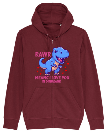 Rawr Means I Love You In Dinosaur Burgundy