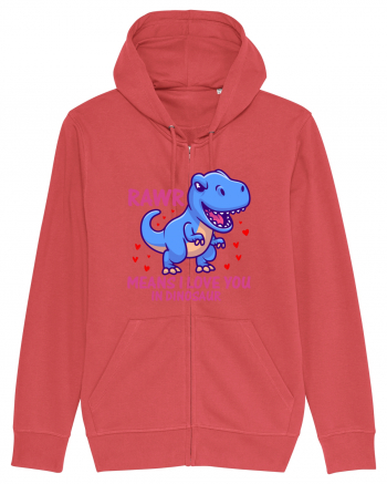 Rawr Means I Love You In Dinosaur Carmine Red