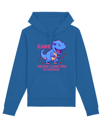 Rawr Means I Love You In Dinosaur Royal Blue