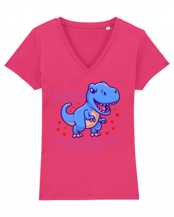 Rawr Means I Love You In Dinosaur Raspberry