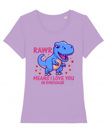 Rawr Means I Love You In Dinosaur Lavender Dawn