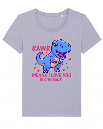 Rawr Means I Love You In Dinosaur Lavender