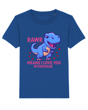 Rawr Means I Love You In Dinosaur Majorelle Blue