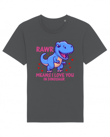 Rawr Means I Love You In Dinosaur Anthracite