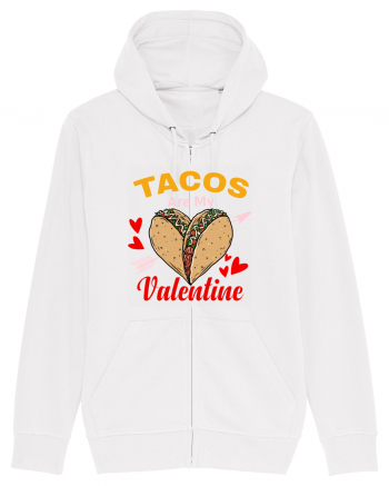 Tacos Are My Valentine White