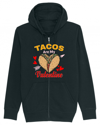 Tacos Are My Valentine Black