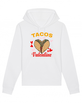 Tacos Are My Valentine White