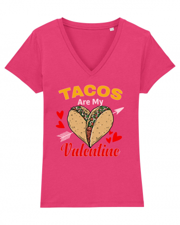 Tacos Are My Valentine Raspberry