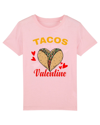 Tacos Are My Valentine Cotton Pink