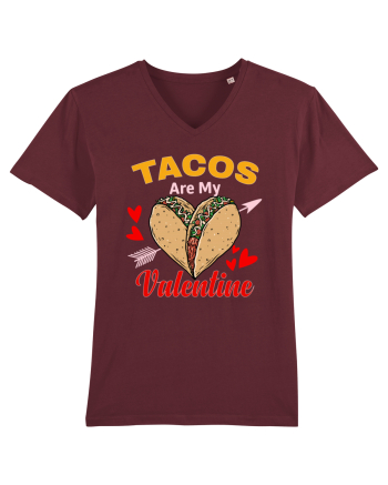 Tacos Are My Valentine Burgundy