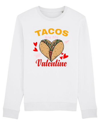 Tacos Are My Valentine White