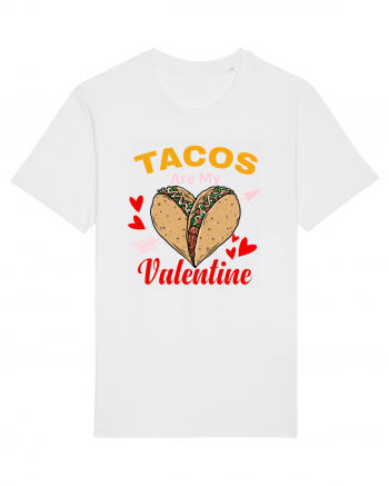 Tacos Are My Valentine White