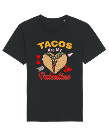 Tacos Are My Valentine Black