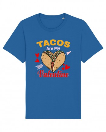 Tacos Are My Valentine Royal Blue