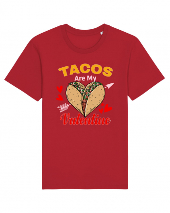 Tacos Are My Valentine Red