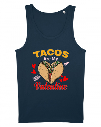 Tacos Are My Valentine Navy