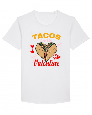 Tacos Are My Valentine White