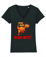 You Are My Dino-mite Tricou mânecă scurtă guler V Damă Evoker