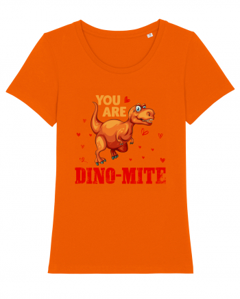 You Are My Dino-mite Bright Orange