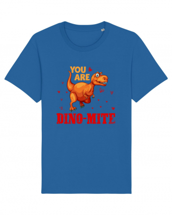 You Are My Dino-mite Royal Blue