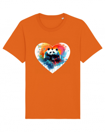 Panda Love Bright Orange