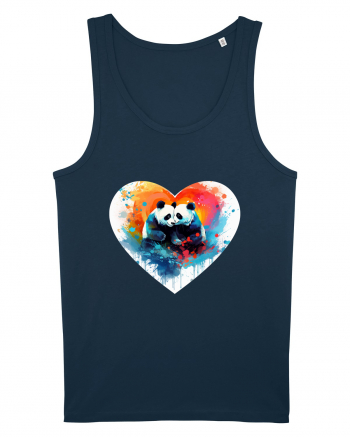 Panda Love Navy