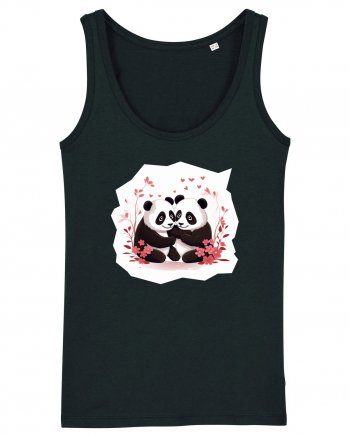 Panda Love Black