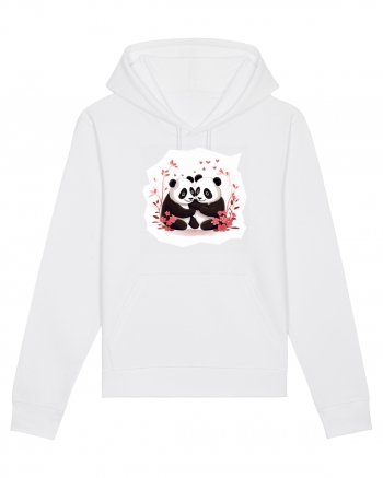 Panda Love White