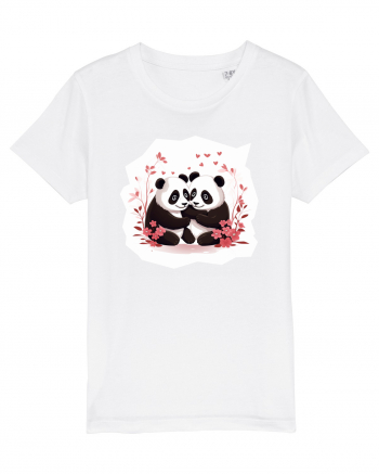 Panda Love White