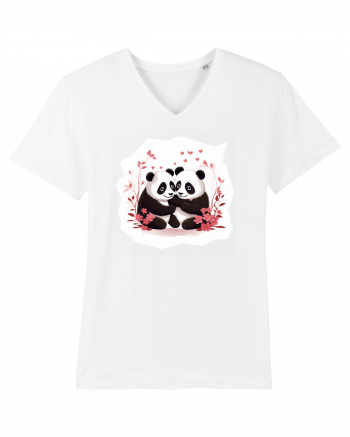 Panda Love White